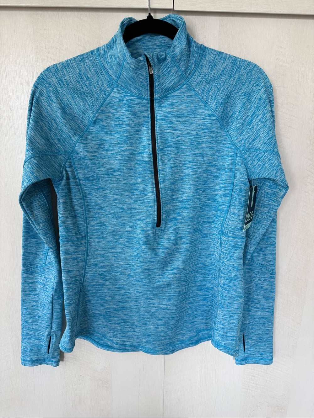 DSG Women’s Cold Weather Compression Sweatshirt – Blue Heather (Size M) – NWT